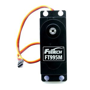 Moteur numérique Super Torque 12V 100kg à bras métallique 1:5-1:6 pour moteurs RC, robots, bateaux, hélicoptères et rotors d'avions pour garçons - Product Image 4
