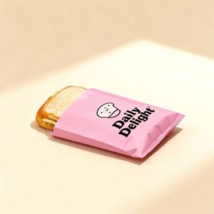 Printed Greaseproof Hamburger <b>Wax</b> <b>Paper</b> Hamburger <b>Paper</b> Bag for Food Packaging Greaseproof Take Away Bags - Product Image 6