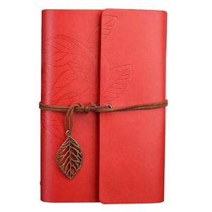 <span class=keywords><strong>Quaderno</strong></span> a <span class=keywords><strong>Spirale</strong></span> Vintage con Copertina in Pelle PU, Pagine Bianche e Fogli Staccabili per Viaggi - Product Image 1