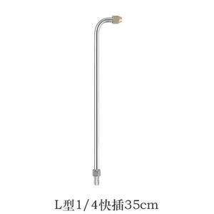 Pistolet à eau de buse de machine de nettoyage en forme de 30/90/U, <span class=keywords><strong>baguette</strong></span> d'extension de poteau de nettoyage en acier inoxydable de climatisation multi-angle - Product Image 6
