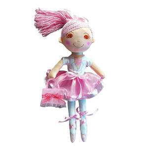 دمية باليه صغيرة مخصصة من الشركة المصنعة الأصلية، لعبة قطيفة للفتيات بكمية طلب أدنى منخفضة، ناعمة 100% قطن PP، حجم قابل للتخصيص، اصنعها بنفسك - Product Image 2