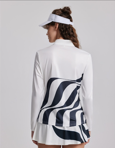 Le migliori donne graziose gonne da Golf Polo pied de poule e abiti eleganti da Golf per le donne - Product Image 4