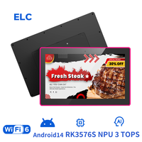 WA1589T Écran tactile intelligent professionnel Android 14 RK3576S de 15,6 pouces avec indicateur d'état LED pour l'interaction client