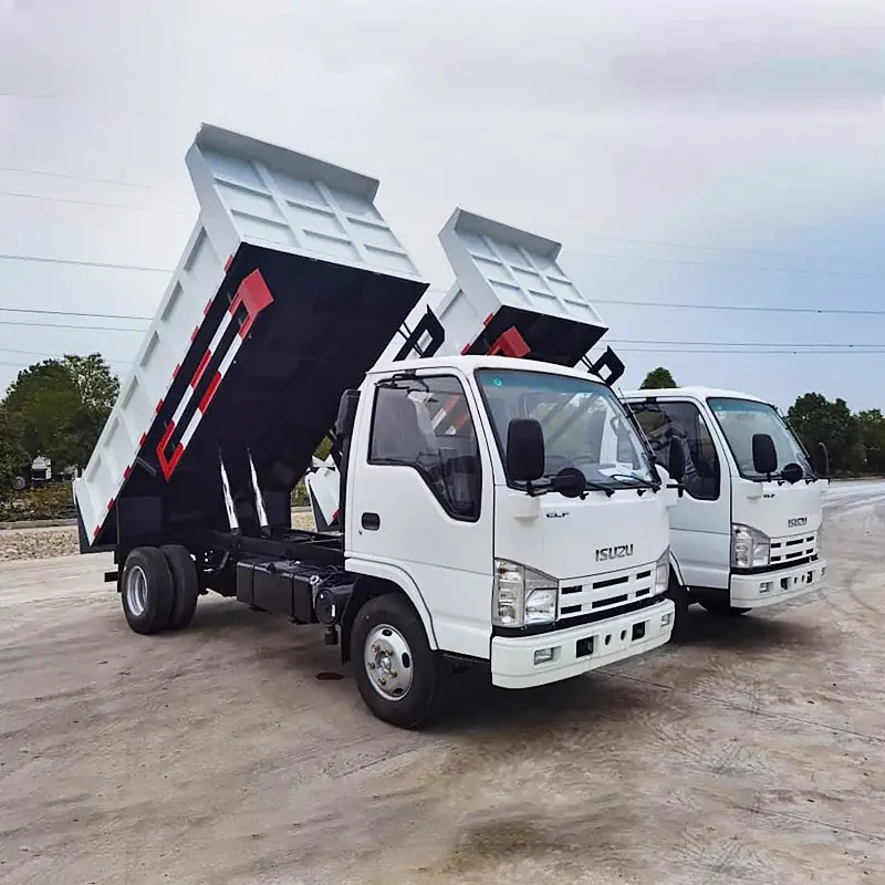 2024 Prix bon marché ISUZU Petit camion à benne basculante 4x2 4x4 10ton Mini camion léger Isuzu