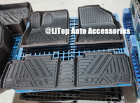 Alfombrillas 3D TPE para coche, alfombrillas para pies, uso para 2025 Geely Geometry E, accesorios, cubierta para maletero de coche