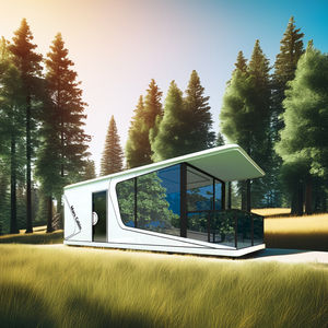 Bâtiment en acier préfabriqué modulaire mobile moderne à construction rapide Maison capsule de deux chambres pour un appartement d'habitation - Product Image 1