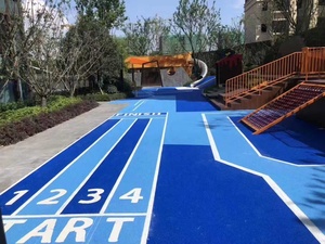 Non-Slip chạy theo dõi bền Màu Đỏ EPDM hạt cao su thể thao bề mặt FN-PA-24061401 - Product Image 3