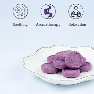 <span class=keywords><strong>Tablet</strong></span> mandi Lavender Effervescent Bomb alami relaksasi Spa bom rendam garam minyak esensial berbusa sabun <span class=keywords><strong>tablet</strong></span> - Product Image 3