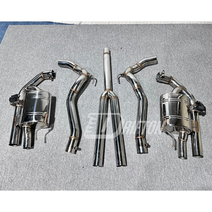 ดิฟฟิวเซอร์หลังทรง Dark Horse SC รุ่นใหม่ พร้อมระบบไอเสีย สำหรับ Ford Mustang S650 ชุดอัพเกรดคาร์บอนไฟเบอร์แบบ Bolt-On - Product Image 5