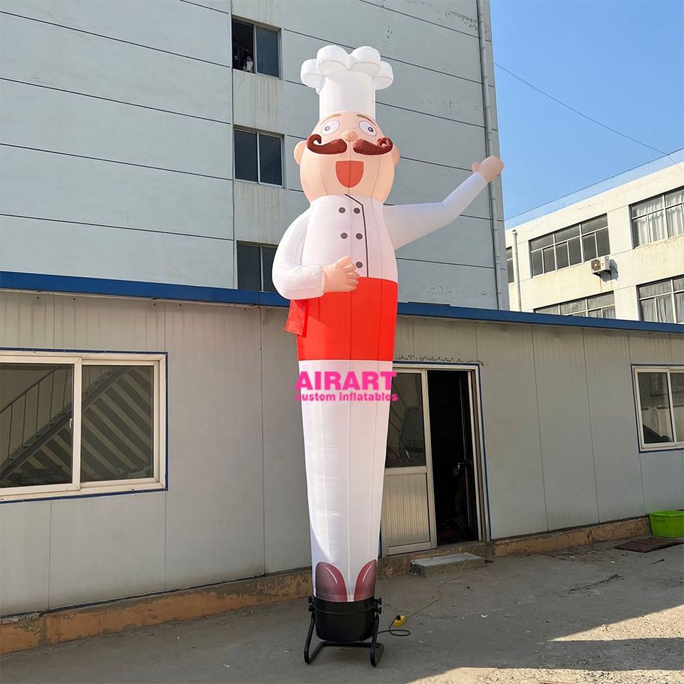 Giant Inflatable Chef Cartoon Mascot Anime Inflatable for Advertising