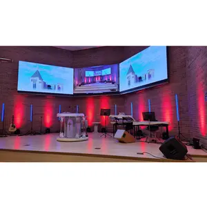 High Quality Full Color Hd Led Display Church Screen Indoor Price 500*500mm Advertising Billboard P 3.91 Indoor Led Display