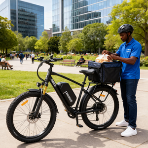 Chamrider DM427 Vélo Électrique Pliant 48V Lithium 27A avec Batterie, Autonomie 180 Kilomètres, pour Livraison et Transport de Marchandises (Entrepôt UE) - Product Image 1