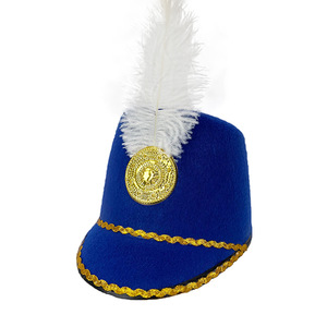 Chapeau de cérémonie britannique à plumes pour Halloween, idéal pour les spectacles, les carnavals et les fêtes - Vente en gros - Product Image 6