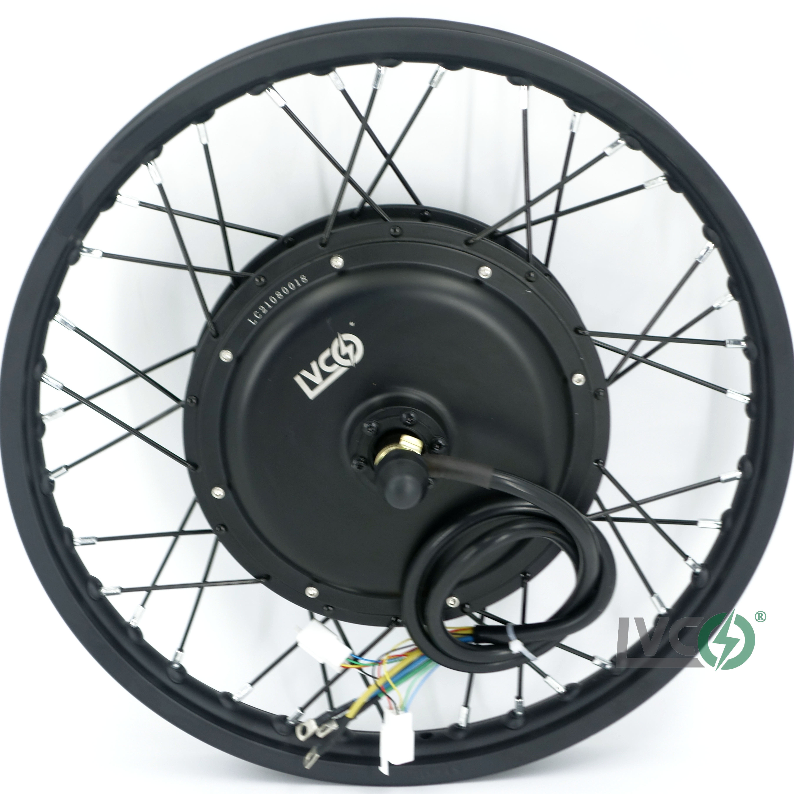 Электровелосипед LVCO 20 ''24'' 26 ''x4.0, с толстыми шинами, 72 в, 5000 Вт, комплект для переоборудования задних колес