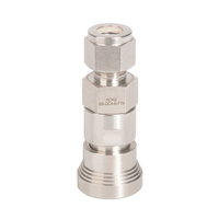 Instrument en acier inoxydable connecteur rapide BSPT NPT 1/4 \ "3/8 \" 1/2 \ "fils Air eau huile interne tuyau taille 10mm modèle tête