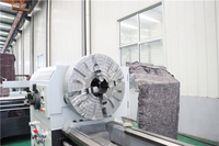 Prix de la machine à tourner à moteur FULLTONTECH de Chine, tour à grand alésage Cw61100, tour universel à grand alésage de 6 mètres à vendre