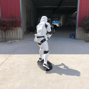 Estatua de Stormtrooper de Tamaño Real Personalizada de Star Wars, Escultura de Resina para Decoración del Hogar - Product Image 4