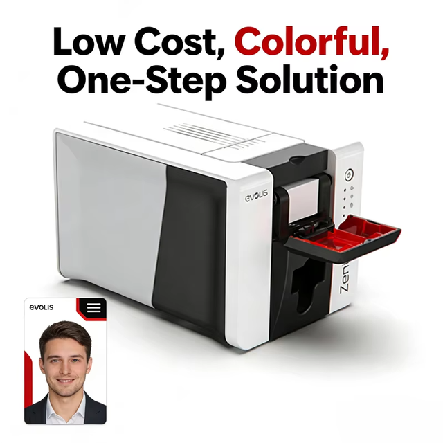 Cheap Evolis Zenius 2 Single Side Pvc ID Card Printer Easy-to-use Product All at a Competitive Price