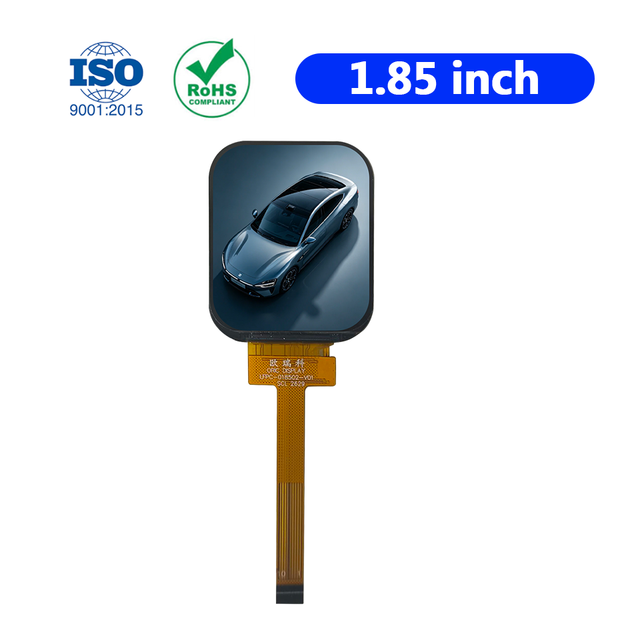 1.85 Inch Square SPI TFT LCD Module NV3031B Compatible with ESP32 Wearable IoT Display
