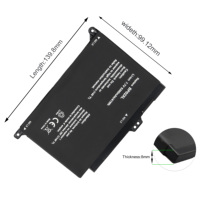 BP02XL Baterai Laptop Baru untuk HP Pavilion PC 15 15-AU 849909-850 849569-421 TPN-Q172 TPN-Q175 HSTNN-LB7H BP02041XL 41Wh