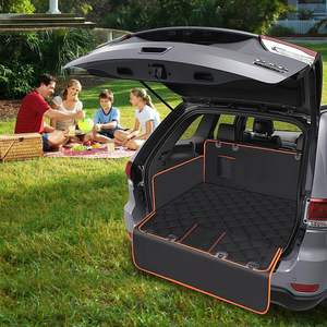 Wasserdichter Hund Autos itz bezug für Rücksitz Bequemes abnehmbares und wasch bares Rücksitz-Hunde bett für Auto - Product Image 1