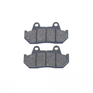 Plaquettes de frein à disque universelles pour FA069 <span class=keywords><strong>Honda</strong></span> CB CBX GL VF <span class=keywords><strong>CX</strong></span> 125 250 <span class=keywords><strong>500</strong></span> 750 900 1000 1100 - Product Image 1