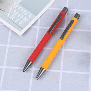 Bonvada BV-MP00037 Aluminum Click Metal Ballpoint <b>Pen</b> Custom Laser Engraved Logo Durable Black/Blue for Business Promotional - Product Image 3