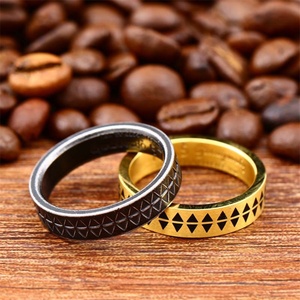 Simple Fashion Men Finger <b>Ring</b> Jewelry Vintage Stainless Steel Gear <b>Ring</b> - Product Image 6