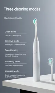Custom 2023 Oem Rechargeable Customized Soft Profesional Adult Bristle Sonic Electric Toothbrush With Logo