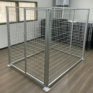 Cage <span class=keywords><strong>pour</strong></span> <span class=keywords><strong>chien</strong></span> multifonctionnelle en métal grillagé, grande <span class=keywords><strong>enclos</strong></span> <span class=keywords><strong>pour</strong></span> <span class=keywords><strong>chien</strong></span>, clôture en fil métallique <span class=keywords><strong>pour</strong></span> intérieur et extérieur - Product Image 1