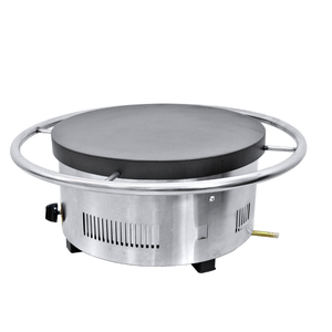 Machine à crêpes commerciale avec plaque rotative pour les vendeurs de nourriture de rue spécialisés dans les crêpes et les Jianbing chinois - Product Image 3