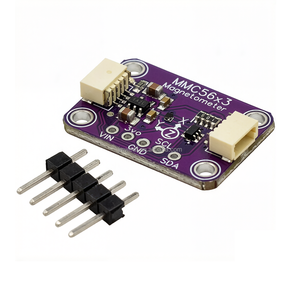 Magnétomètre à trois axes MMC5603 pour module magnétique de bloc de construction électronique à interface STEMMA <span class=keywords><strong>QT</strong></span>/Qwiic - Product Image 3