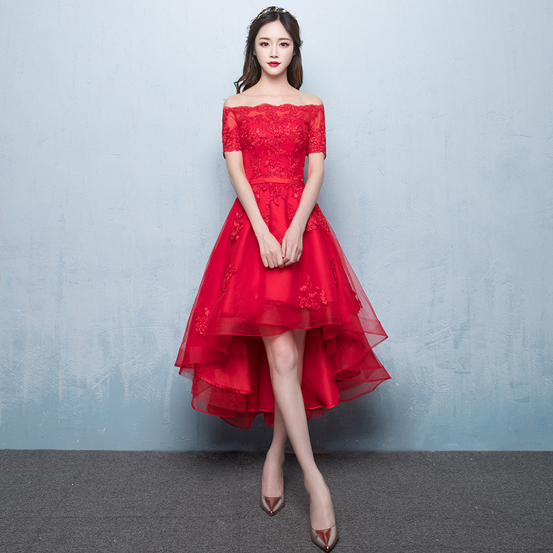 bright red