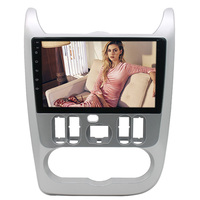 Vente en gros Android 9 pouces Carplay Android Auto lecteur multimédia vidéo de voiture pour Renault Logan 1 Largus Dacia Duster 2010-2017
