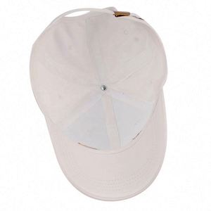 Casquettes de baseball sportives structurées à 6 panneaux en sergé de coton sur mesure professionnelles - Product Image 4