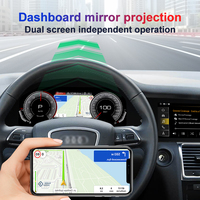 STWEI - Radio para Auto con Pantalla Doble, Panel de Instrumentos de 12.3 Pulgadas + Pantalla Android de 10.25 Pulgadas, Cabina Virtual, Compatible con Audi Q7 05-15