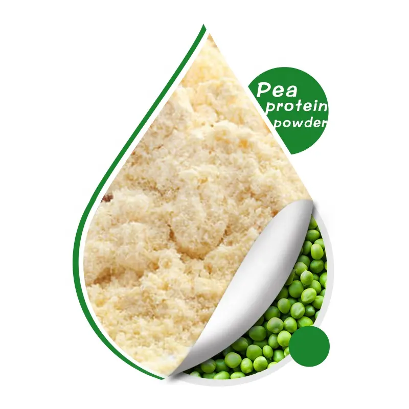 Certificato ISO polvere di proteine di piselli sfusi 20 kg/borsa miglior prezzo idrolizza polvere di proteine di piselli verdi organici istantanei 80% 85%