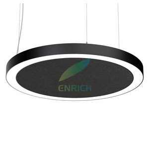 ไฟวงแหวน LED แบบวงกลมพร้อมแผงอะคูสติกที่มีเสียงดังดีไซน์สวย - Product Image 3