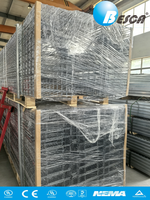 BESCA Panier de câblage en treillis métallique personnalisable, homologué CE, galvanisé à chaud, haute capacité de charge, idéal pour les systèmes de câblage en usine