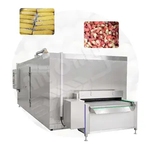 MY Automatic Fruit Pulp Freeze Equipment Liquid Nitrogen Tunnel Quick Deep Freezer for Seafood and Fish