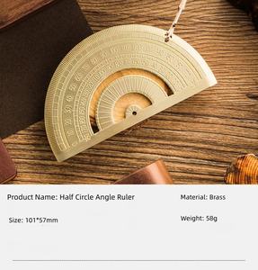 Juego de Reglas de Latón Multicolor para Dibujo, Escalímetro Triangular, Marca Chiwei, Hecho en Guangdong, No Magnético, Material de Papelería - Product Image 6