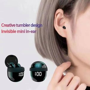 Sk18 Mini Tws Headphone Digital Display Wireless Earphone Noise Cancelling <b>Gaming</b> Sport Sleep Headset - Product Image 5