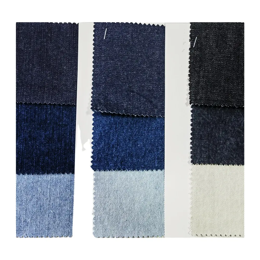 Groothandel Goede Kwaliteit Gebreide Textiel Stretch Denim Stof 6-12 Oz Spandex Stof Voor Broeken En Mannen Jeans