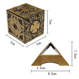Venta caliente juguetes educativos sólido lamento cubo 7*7*7cm Cryptex rompecabezas 3D caja de recuerdo magnético <span class=keywords><strong>Hellraiser</strong></span> caja de rompecabezas para niños - Product Image 4
