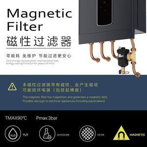Nouveau filtre magnétique puissant pour la maison, filtre magnétique pour climatisation, filtre magnétique permanent pour chaudière - Product Image 3