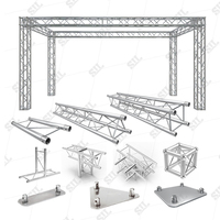 Système de structure de scène DJ en aluminium de haute qualité SIL, poutre en I, boîte triangulaire, carré, installation de structure de scène DJ en aluminium bon marché