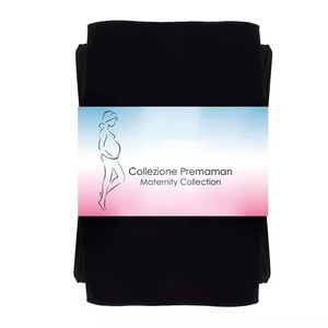 KT313 OEM Fabricants Personnalisés <span class=keywords><strong>Noir</strong></span> Nylon <span class=keywords><strong>Grossesse</strong></span> Opaque Couture Plate Sexy Collants/Collants pour Femmes Maternité - Product Image 6