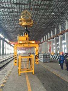 स्टील पेपर कॉइल के लिए समायोज्य जमानत हाथ क्षैतिज क्लैंप कोइल टोंग लिफ्टर - Product Image 5