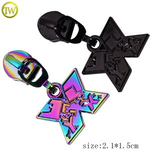 Extracteur de <span class=keywords><strong>fermeture</strong></span> <span class=keywords><strong>éclair</strong></span> pour vestes, vêtement lavable, marque, <span class=keywords><strong>curseur</strong></span>, <span class=keywords><strong>fermeture</strong></span> <span class=keywords><strong>éclair</strong></span> en métal, zinc, sacs à main, utilisation décorative - Product Image 2