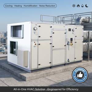 เครื่องปรับอากาศอุตสาหกรรม YESNCER สำหรับระบบ HVAC ที่มีอัตราการไหลของลมสูง ได้รับการรับรองมาตรฐาน CE จากผู้ผลิต พร้อมระบบทำความเย็นและความร้อนอย่างมีประสิทธิภาพ - Product Image 3